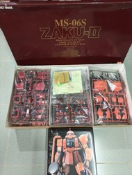 Bandai 高達 PG 1/60 Perfect Grade (PG) MS-06S Zaku II 紅渣 渣古 自護 機動戰士 玩具 機械人