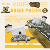 MCQUEEN MASTER BRAKE CLUTCH CYLINDER MASTER BRAKE ASSY TOYOTA Avanza (1.3/1.5) oem : 47201-BZ130