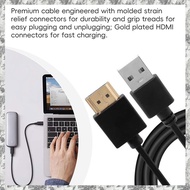 [D E O K]  1.4 Male To USB 2.0 Plug Adapter Connector Charger Converter Cable