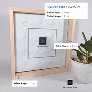 Photo frame size 25x25