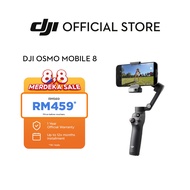 DJI Osmo Mobile 8 - Phone Gimbal | Seamless Spin 360° | Native Tracking | 3-Axis Stabilization | Bui