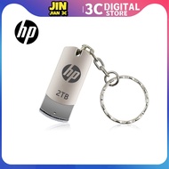 HP Metal Flash Drive 16GB 8GB 4GB 256GB 128GB 512GB 1/TB 2/TB USB Flash Drive 64GB 32 USB2.0 Portable Memory Stick with Flash Drive Keychain