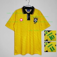 1991/93 Retro Jersey 91/93 Season Brazil Home Sports Football Jersey