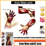 Iron Man Iron Man mk42 arm Ready Stock Left Right Hand Iron Man 1: 1 Armor Wearable arm mk42 Gloves 