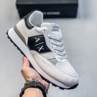 ARMANI EXCHANGEAE Men's AX Mesh Stitching Thick-Soled Sports Casual Shoes Brand New