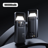 ready 100000mAh Fast Charge Digital Display PowerBank PD 66W QC3.0 Original Powerbank Dual USB Smart
