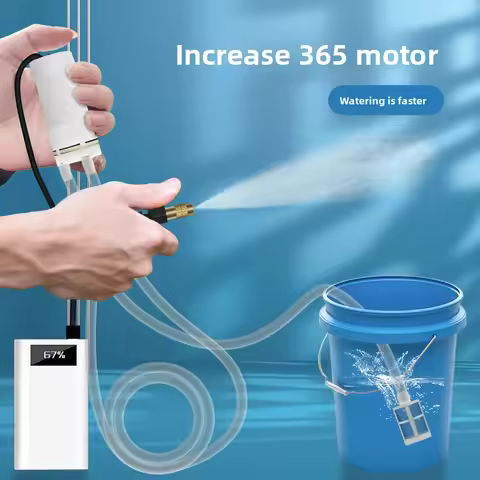 Electric Sprayer Water Kettle High Pressure Spray Guns Household Water Atomizer Garden Sprinkler Gar