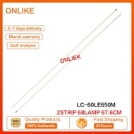 60"LED Sharp LC-60LE650M Light bar Light board B1860-0 display JE600D3GV2BS backlight