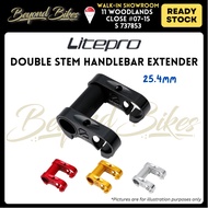 Litepro Double Stem Handlebar Extender 25.4mm Aluminium Alloy