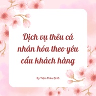 Personalized Embroidery Service on Demand - QHO Embroidery Shop