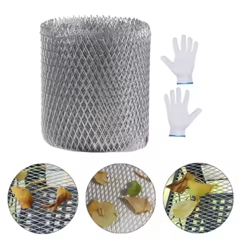 Quality Aluminum Gutter Guard Anti Clogging Leaf Protector Gutter Covers Anti-corrosion Anti-rust Me