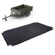 titigo-SG Dump Trailer Tarp with Windproof Rope Oxford Fabric Heavy Duty Utility Cover All Weather P