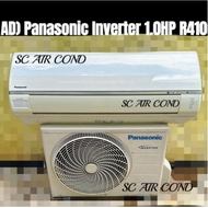 Second Hand Panasonic 1.0HP Inverter Air Cond R410 GAS Installation KL Klang Vally (AC AD AE  A)