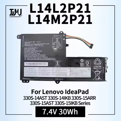 L14M2P21 Laptop Battery Replacement for Lenovo IdeaPad 330S-14AST 330S-14IKB 330S-15ARR 330S-15AST 3