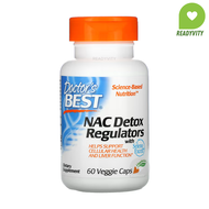 Doctor's Best, NAC Detox Regulators with Seleno Excell, 60 Veggie Caps