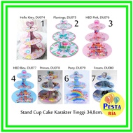 !!! Character cupcake stand, character standing cupcake, character cupcake stand drawer, cake stand