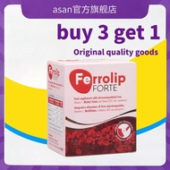 [buy 3 get 1 free] Ferrolip FORTE improves anemia, boosts energy, provides essential nutrients, enha