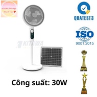 [30W] Quạt Năng Lượng Mặt Trời 30W KITAWA Đa Năng - KQ930