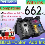 Compatible hp 662 ink cartridge hp662xl refillable ink cartridge Compatible for HP2515 2545 2645 101