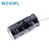 50pcs 1000uF 16V 1000MFD 16Volt 8*12mm Aluminum Electrolytic Capacitor Radial 1000mf16v 1000uf16v 16