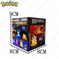 Bandai | Original Pokemon Gengar Dragonite Gardevoir Light-Up Figure Toys Blind Box Anime Pikachu Pa