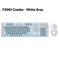 AULA F3061 61Keys Wired Membrane Keyboard RGB backlight Gaming Keyboard