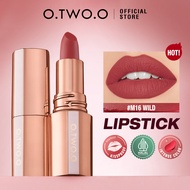 O.TWO.O Matte Lipstick Powerstay Tahan Air Dan Minyak Tahan Lama Transferproof Matte Lip Tint Waterp