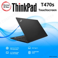 Lenovo Thinkpad T470s Intel Core i5-7TH/Touchscreen Laptop/Backlite Keyboard