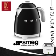 Smeg Mini Kettle KLF05 BLACK | Retro Electric Kettle | Electric Jug Kettle | KLF05BL | Smeg Black Kettle |