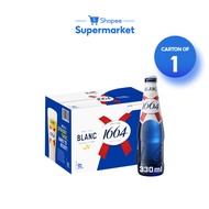 [1 Carton] 1664 Blanc Wheat Beer Pint Bottle (24x330ml)
