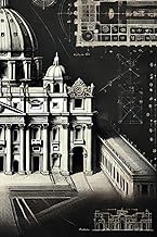 Da Vinci's sketch-like illustrations Notebook Cover: 6x9-Inch Notebook with Classic College Ruled Li