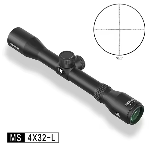Discovery MS 4X32-L Super Anti-shock Spring Riflescope 1/4 MOA Hunting Scopes Reticle Sight For Airg