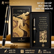MONTAGUT 819A Premium Signing Pen - Business Gift Box with Name Engraved as Required, Gift for bosse
