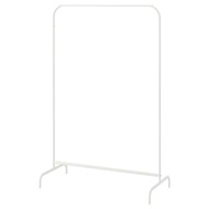 Ikea Mulig Clothes rack, white 99x152 cm