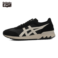 Onitsuka Tiger Shoes Men's and Women's Sports Shoes Retro Thick Sole Casual Dad Shoes CALIFORNIA 78 EX Black/White