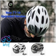 Rockbros NEW TT-16 Pottier Upgraded Bicycle Helmet Bike Helmet TT16 White