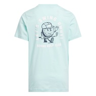 adidas Golf Graphic Tee Kids Men Turquoise JY8986