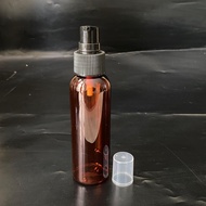 Botol Pump 100ml Amber Coklat / Botol Pump Serum 100ml / Botol Toner 100ml / 100ml Amber Pump Treatm
