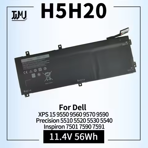H5H20 Laptop Battery for Dell XPS 15 9550 9560 9570 9590 Precision 5510 5520 5530 5540 Inspiron 7501