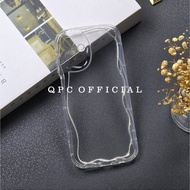 Wavy Silicone Case Clear Case Samsung A07 Samsung A17