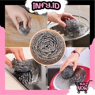 INFY - LARGE STAINLESS STEEL COARSE 15 GRAMS MULTIPURPOSE DISHWASHING WIRE/ R997