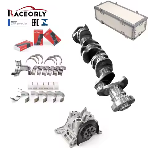RACEORLY Forged 4-Web Rebuild Kit Crankshaft Oil Pump For BMW 3 4 5 X3 X6 3.0Diesel N57D30A