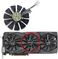 Graphic Card Cooling Fan T129215SU Cooler Fan Fit for ASUS Strix RX480 RX 580 GTX 980Ti R9 390 390X GTX 1060 1070 1080 1070Ti 1080Ti (Color:5Pin)