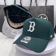 '47 brand Boston Red Sox MVP adjustable cap with embroidered logo. Baseball cap.