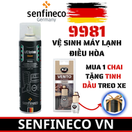 Dung dịch vệ sinh máy lạnh máy điều hòa Ô tô Senfineco 9981 System Cleaner 520ml