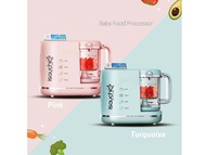 ISAUCHI - ISMART BABY-FOOD PROCESSOR [TURQUOISE / PINK]| Halomama