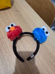 環球影城芝麻街Elmo & Cookie Monster頭箍