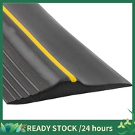 Universal Garage Door Bottom Threshold Seal Strip Weatherproof Rubber (10Ft, Black)