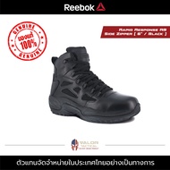 Reebok - Rapid Response RB Side Zipper [ 6" / Black ] รองเท้าผู้ชาย รองเท้าทหาร รองเท้าตำรวจ รองเท้าคอมแบท ขัดเงา รองเท้าหนัง รองเท้าบูท ของแท้