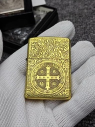 🌈 Zippo康斯坦丁全新黃銅煤油打火機｜現貨發售✅